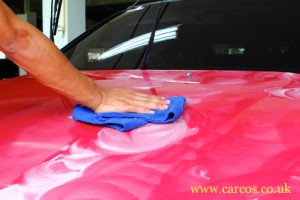 car paintwork polishing