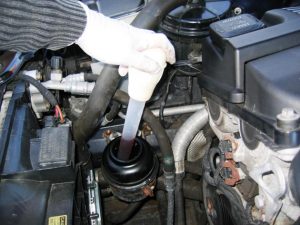 How to change power steering fluid 