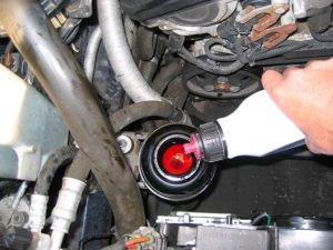 How to change power steering fluid 