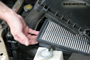 How to change an air filter