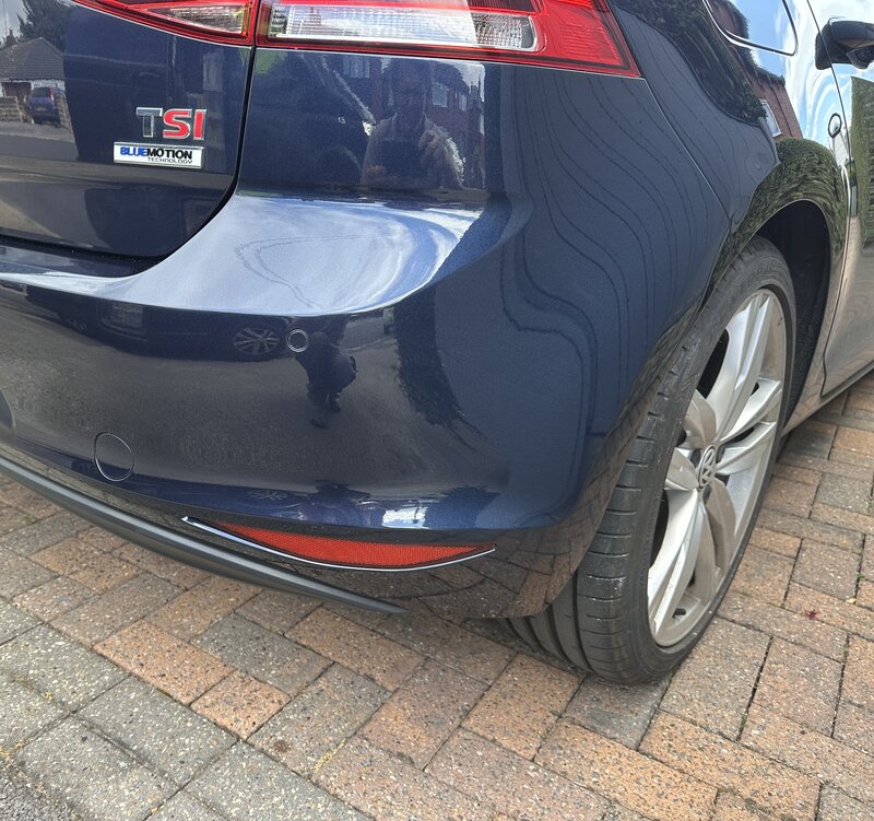 Bumper scuff repairs in Leeds - After