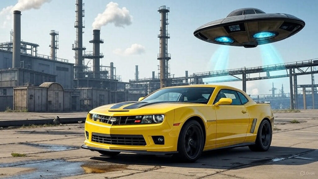 cars to escape from aliens - Chevrolet Camaro Z/28
