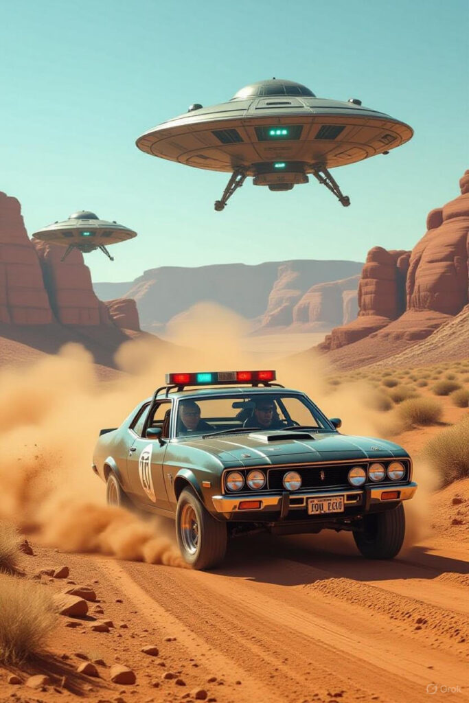 cars to escape from aliens - The Pursuit Special